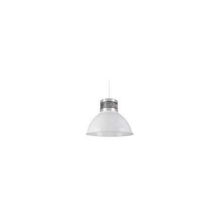 Kuzco Lighting Single Led Pendant w/Metal Dome Shade w/Industrial Styled Heat Sink PD2612-WH